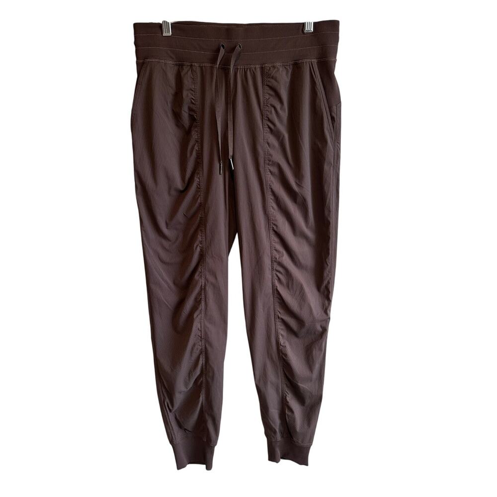 Lululemon Dance Studio Mid Rise Jogger Pant Full Length Brown 10